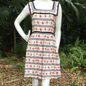 Vintage Trollied Dolly cotton Dress